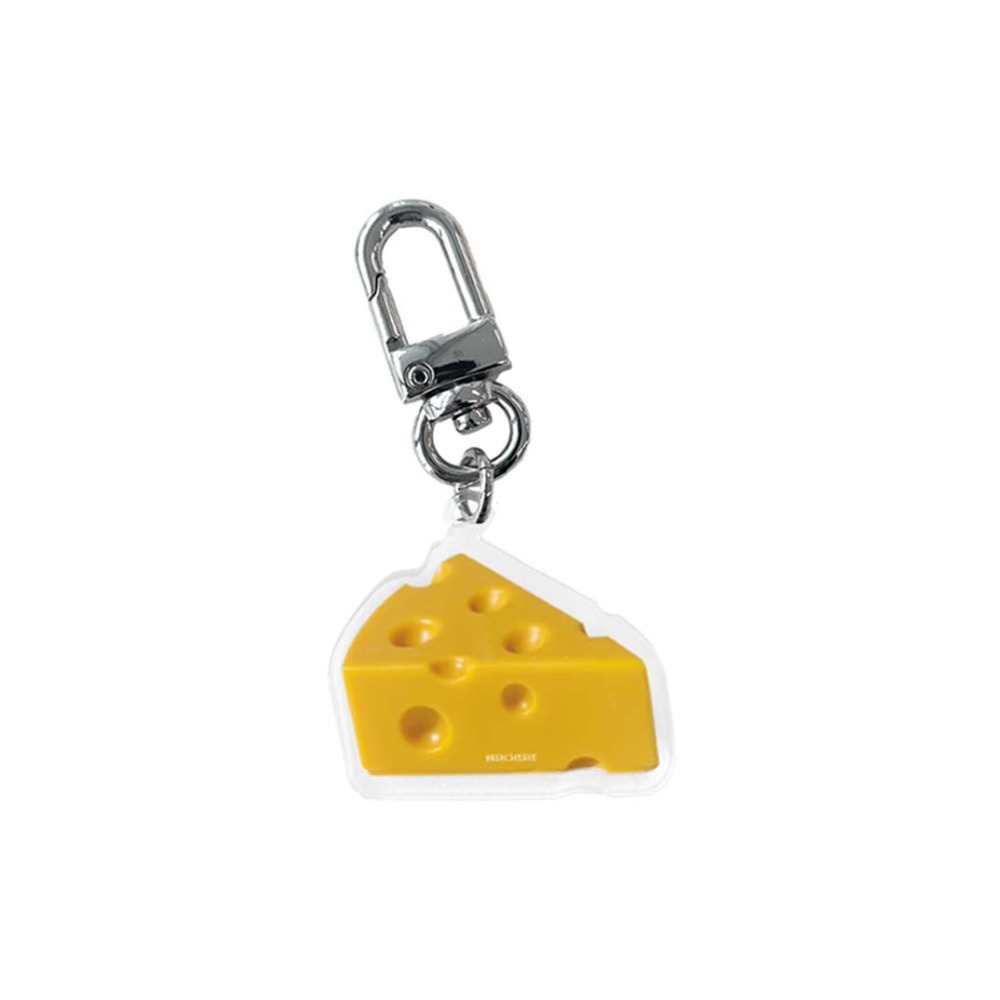 Cheese Keyring