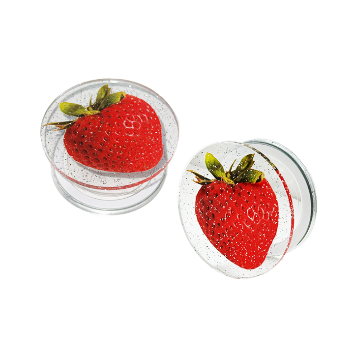 Gliter Strawberry Magsafe FingerTok
