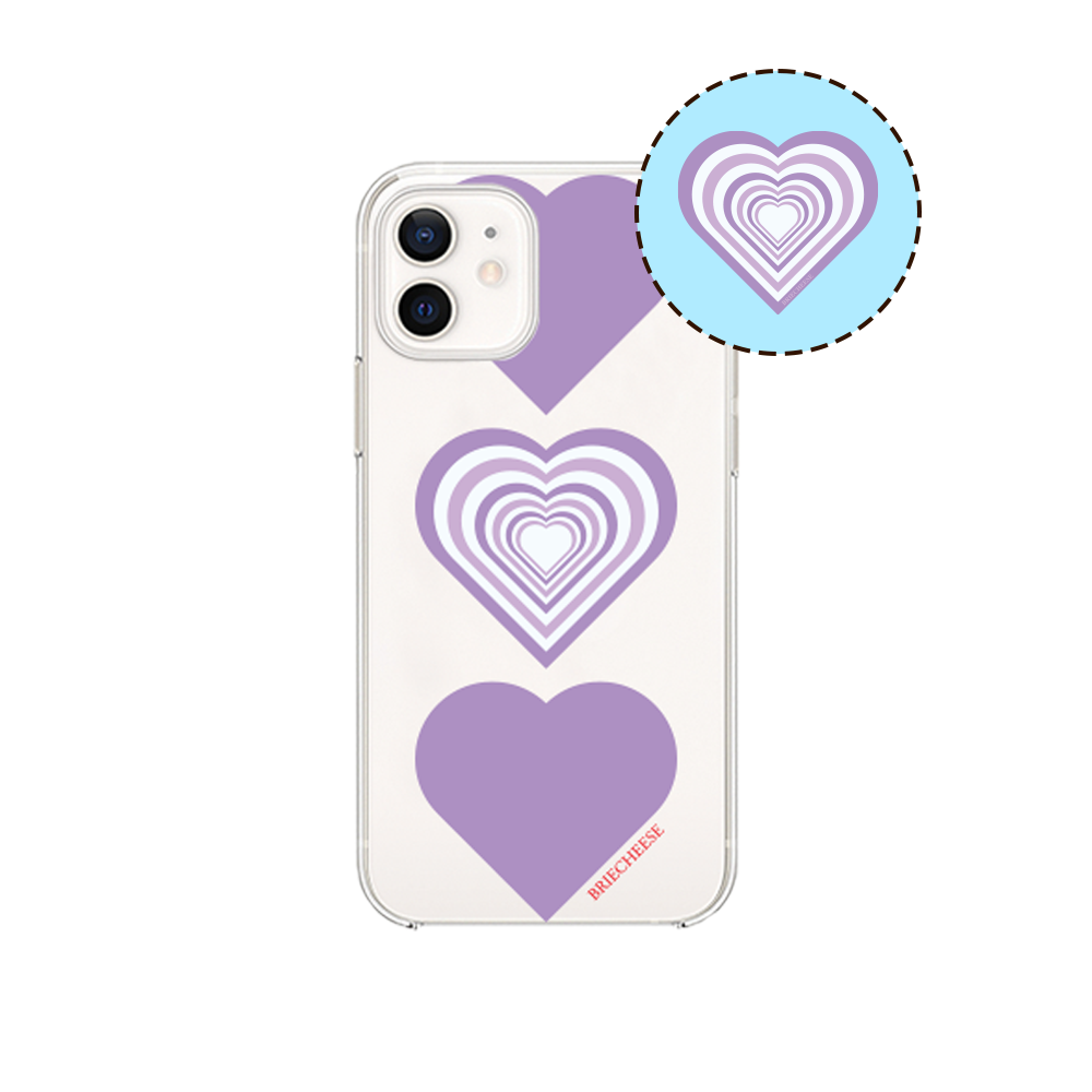 [Set] Purple Heart HardJelly + Purple Heart Tok