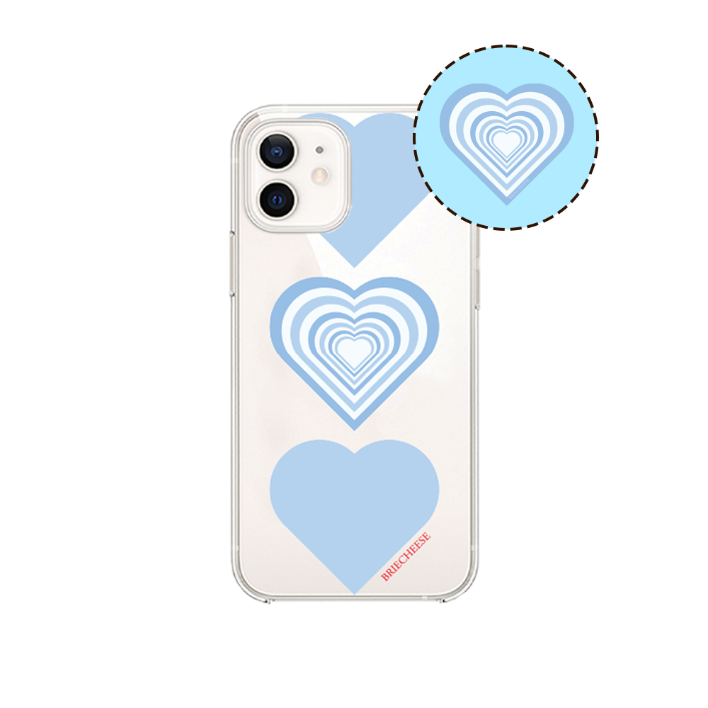 [Set] Blue Heart HardJelly + Blue Heart Tok